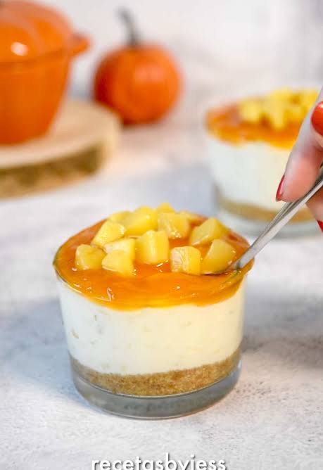 Vasito Panna Cotta de Mango